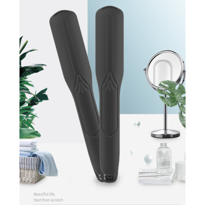 Infrared ultrasonic atomizing dual-use splint curling iron 018