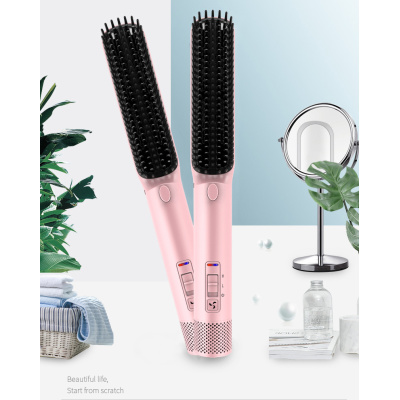 Straightening Comb Curling iron does not hurt hair Splint 014