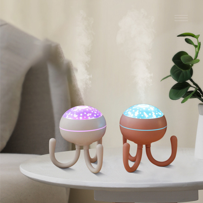 Colorful Night Light Humidifier Desktop Bedroom Mute 079