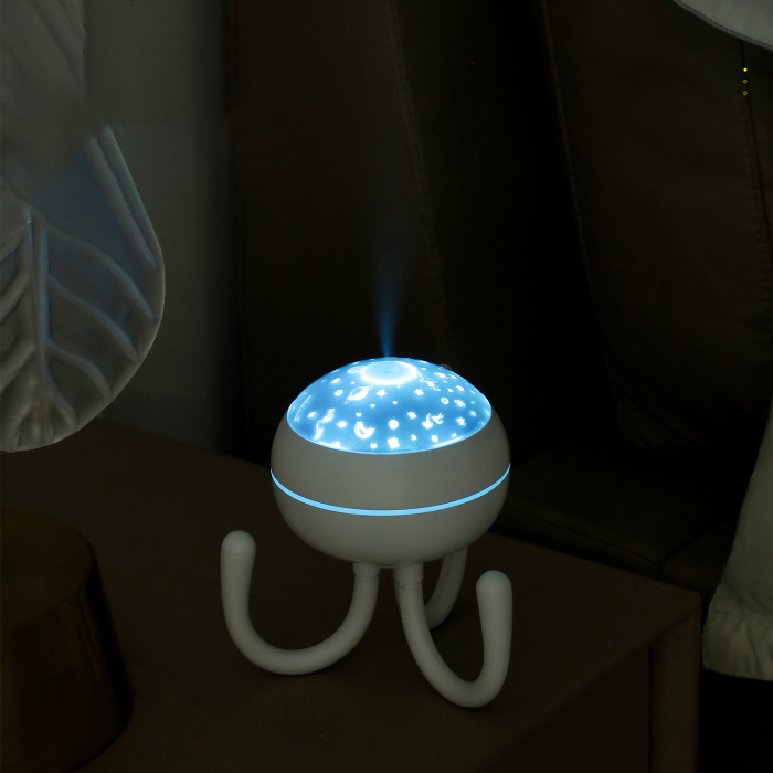 Colorful Night Light Humidifier Desktop Bedroom Mute 079