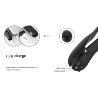 Convenient mini splint wireless hair straightener 028