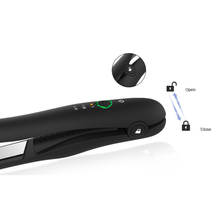 Convenient mini splint wireless hair straightener 028