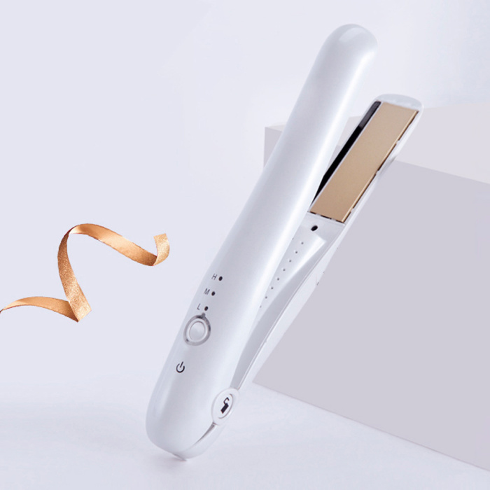 Convenient mini splint wireless hair straightener 028