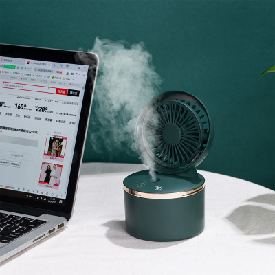 Desktop Humidifier Spray Fan 084