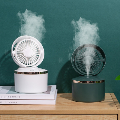 Desktop Humidifier Spray Fan 085