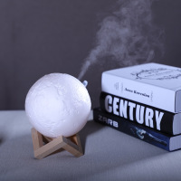 Moon Night Light Humidifier Mini Air Purifier 037