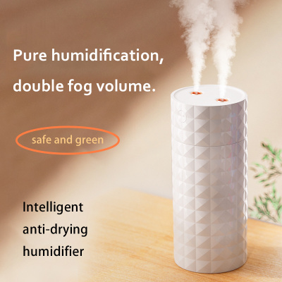 Rechargeable Dual Spray Humidifier Desktop Mute Portable 049
